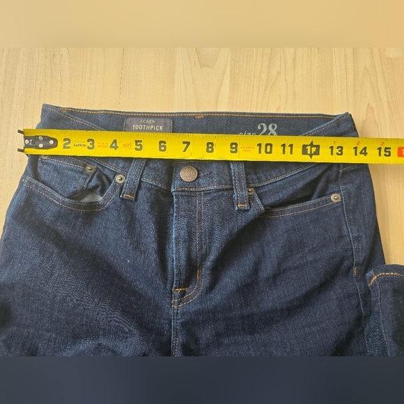 J. Crew toothpick jeans size 28 - Picture 6 of 9